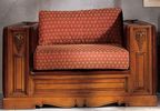 Кресло Montalcino, обивка кожа + ткань 