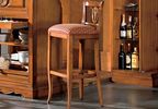 Барный стул Montalcino (обивка бордовая) 