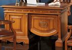 Стол письменный Монтальчино однотумбовый. Столешница с кожаными вставками коричневого цвета L. 150 x 84 H. 80 Артикул: 1497V2