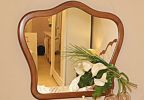 Спальня Giulietta фабрики Casa +39: Зеркало в фигурной раме L.106 x 4 H.102 Арт. 3111
