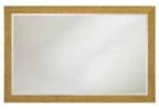 Прямоугольное горизонтальное зеркало Франческа в золотой раме L. 150 P. 4 H. 102 Артикул: SP2024