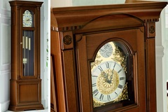 Напольные часы Palazzo Ducale ciliegio с боем в деревянном корпусе в массиве и шпоне вишни