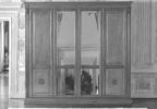 Спальня Пуччини белая фабрики Саончелла -  шкаф распашной 4 дверный с двумя центральными зеркальными створками, L.256  P.65  H.240, Артикул: 44582PL70